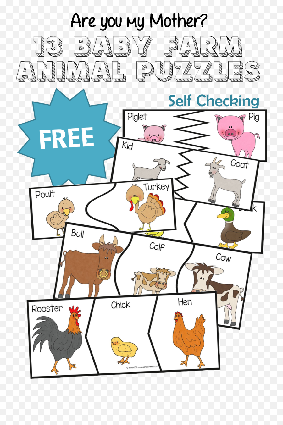 Library Of Animal Farm Book Images Picture Free Png Files - Baby Farm Animal Puzzle Emoji,Farm Animal Clipart