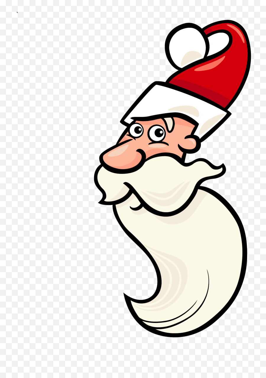 Free U0026 Cute Santa Face Clipart For Your Holiday Decorations - Santa Claus Emoji,Santa Face Clipart