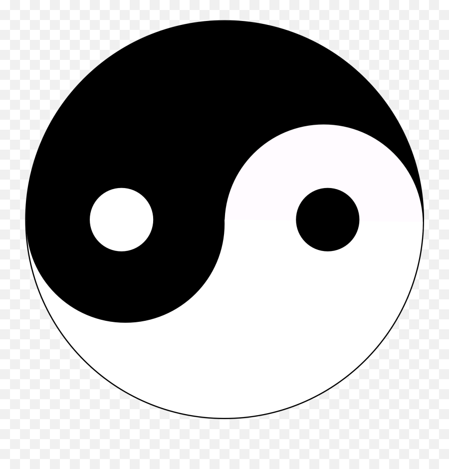 Yin And Yang Png - Yin Yang Transparent Background Png Emoji,Yin And Yang Png