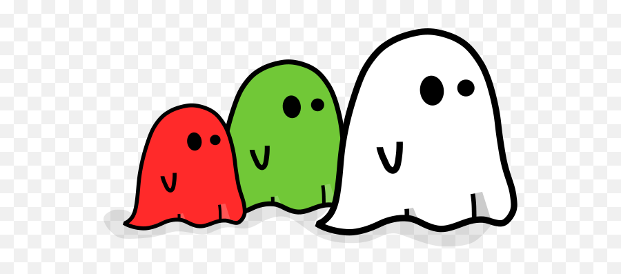Cute Ghost Pictures - Large Larger The Largest Emoji,Cute Ghost Clipart