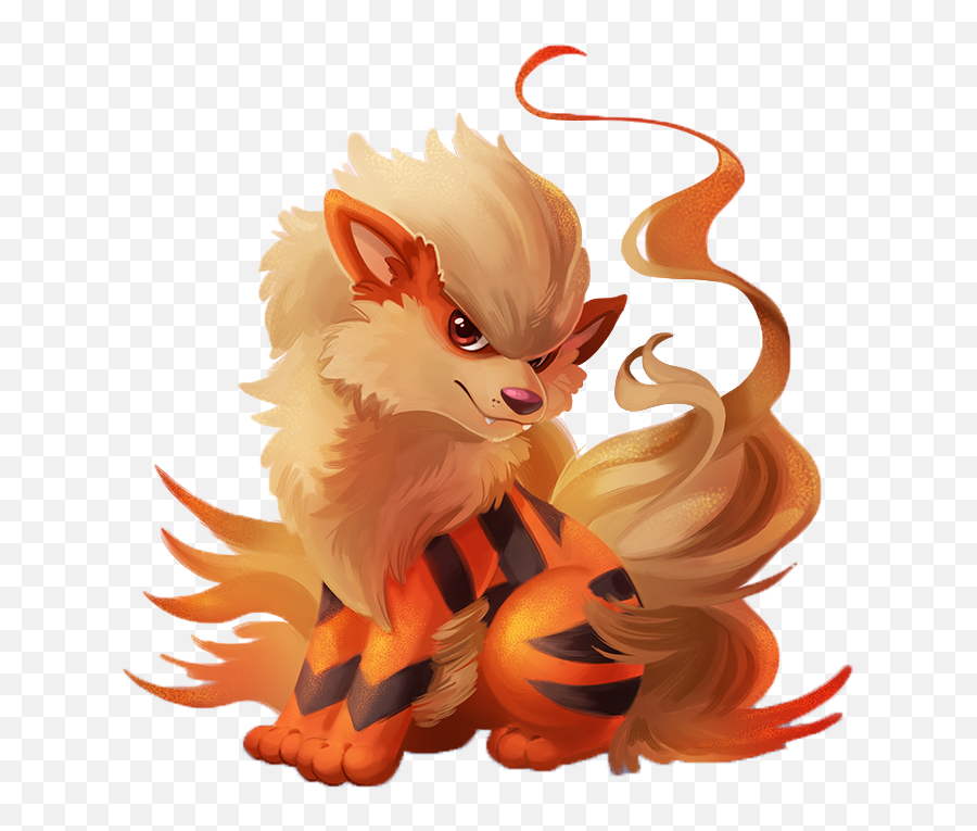 Arcanine And Growlithe Transparent Png - Arcanine Png Transparent Background Emoji,Arcanine Png