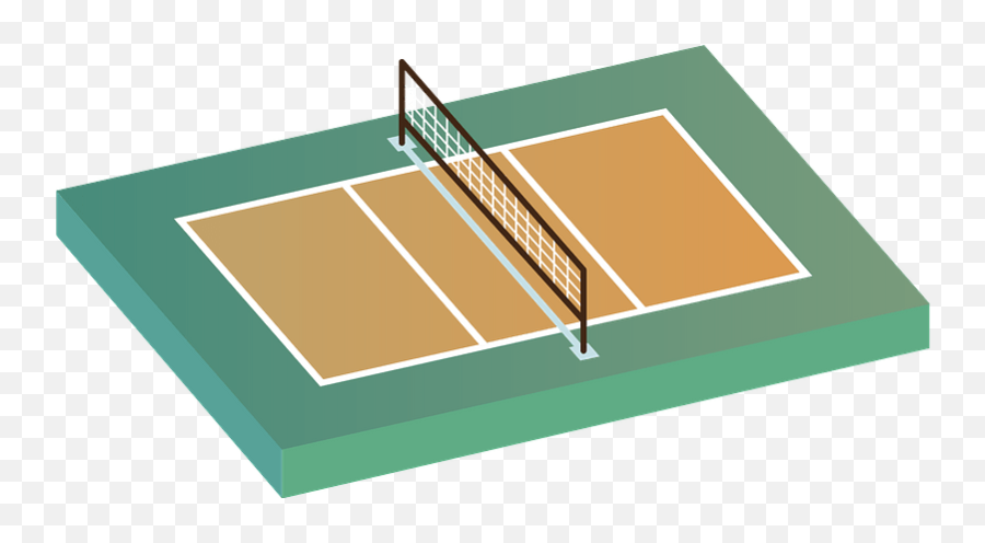 Volleyball Court Sports Clipart Emoji,Court Clipart