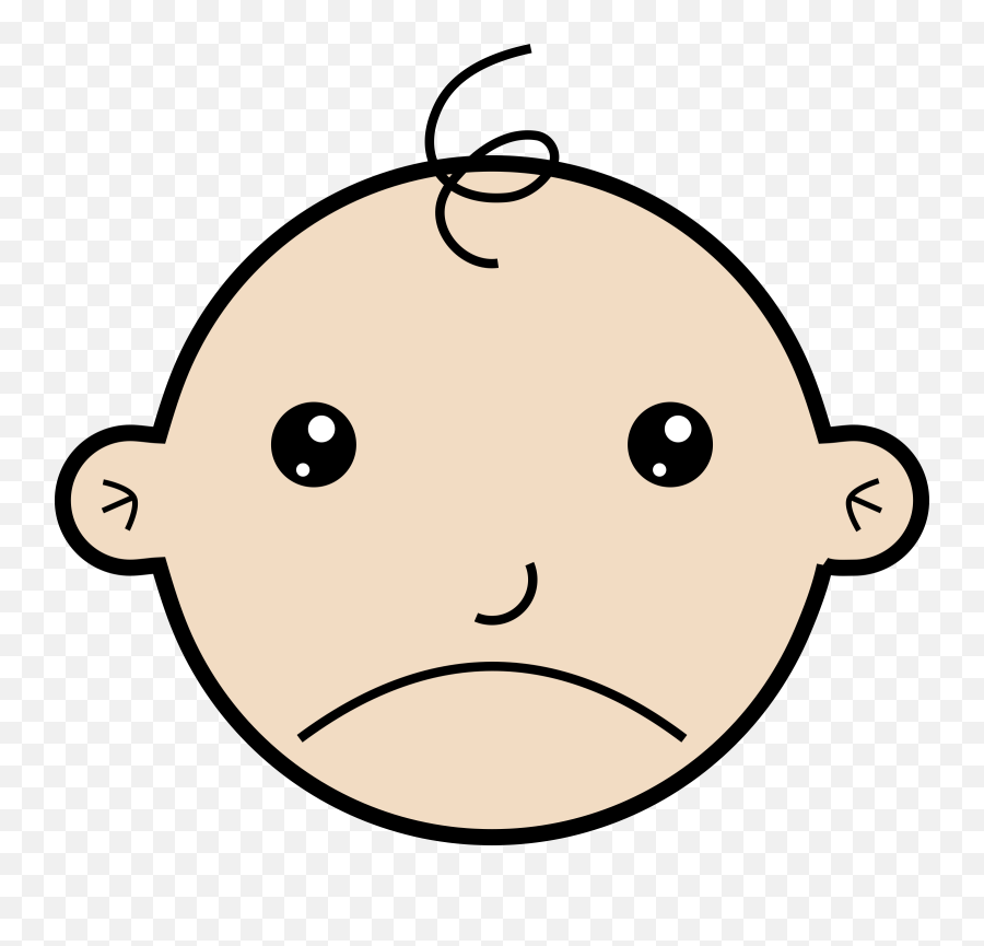 Sad Computer Clip Art Baby Artpng Clipart Free Image - Sad Baby Clipart Emoji,Computer Clipart