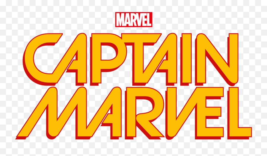 Captain Marvel Comic Book Logo Vector - Marvel Future Fight Emoji,Captain Marvel Logo