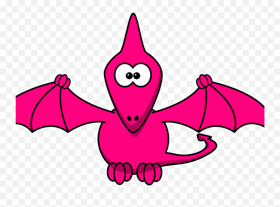 Pink Pterodactyl Pretty Svg Vector Pink Pterodactyl Pretty - Dinosaur Measuring Activity Emoji,Pretty Clipart