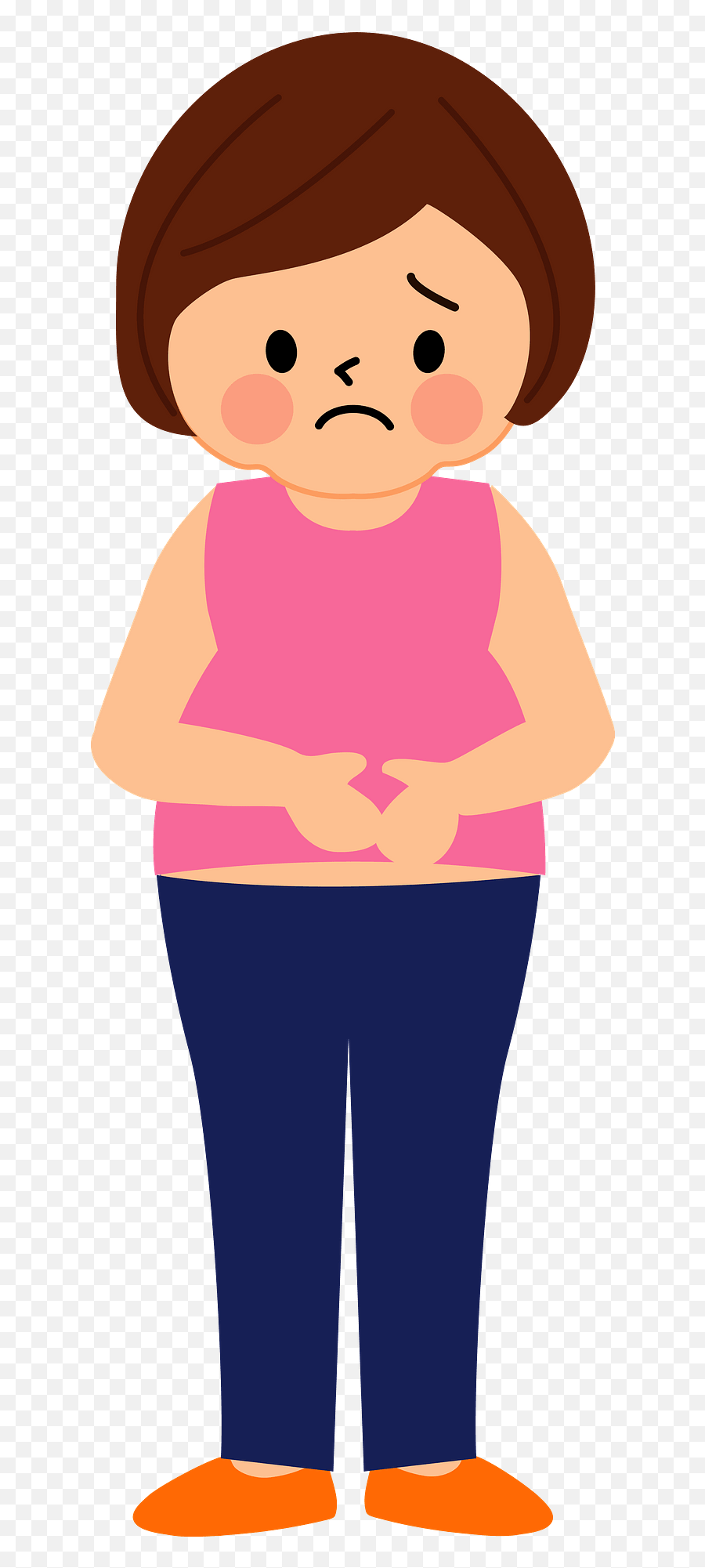 Fat Woman Clipart - Frustrated Women Clipart Png Emoji,Fat Clipart