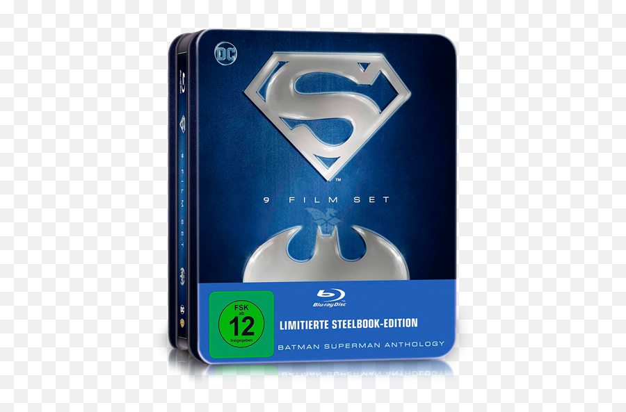 How To Get Batmansuperman Anthology Blu - Ray For Almost Superman 9 Film Collection Blu Ray Dvd Emoji,Bluray Logo