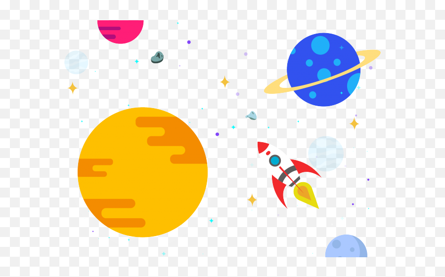 Download Planets Clipart Space Jam - Solar System Space Solar System Space Clipart Emoji,911 Clipart