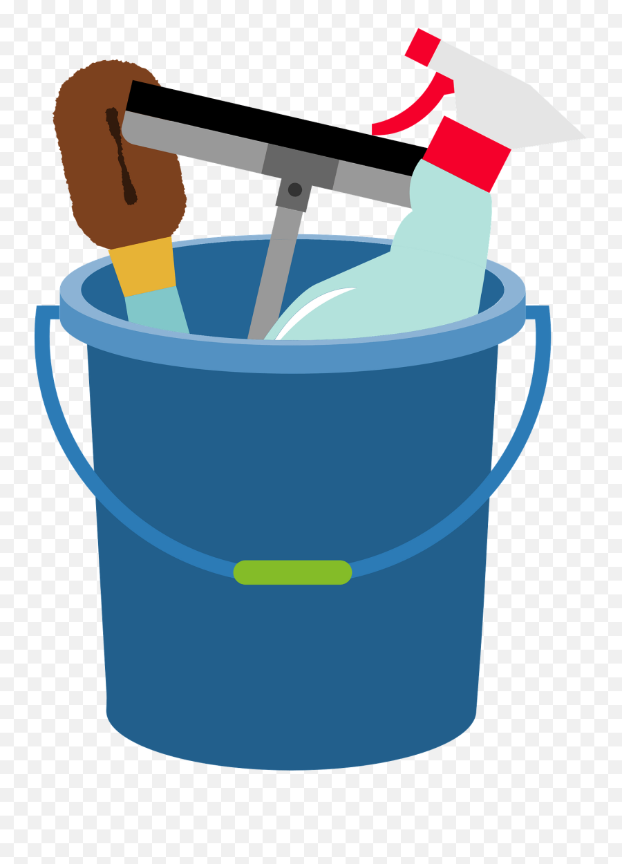 Cleaning Tools Clipart - Blue Cleaning Clipart Transparent Emoji,Tools Clipart