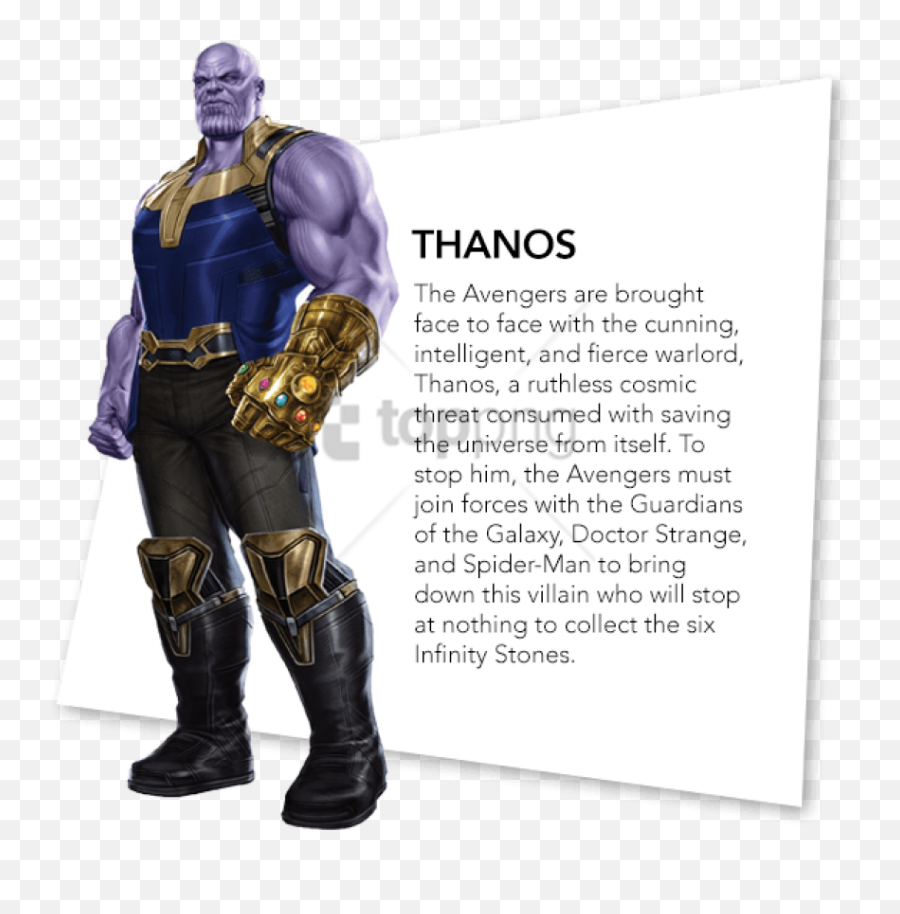 Download Marvelu0027s Avengers - Avengers Infinity War Emoji,Thanos Transparent Background