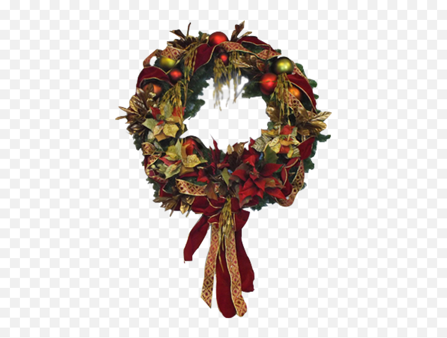 Download Holiday Wreath Emoji,Holiday Wreath Png