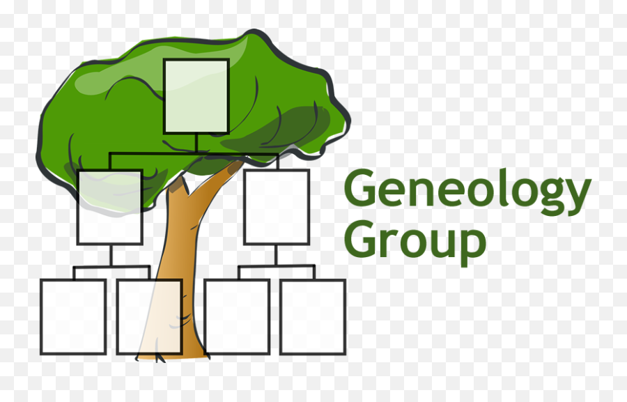 Family Tree Template Clipart - Blank Png Family Tree Emoji,Family Tree Clipart