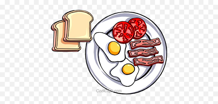 Breakfast Royalty Free Vector Clip Art Illustration Emoji,Breakfast Clipart Free