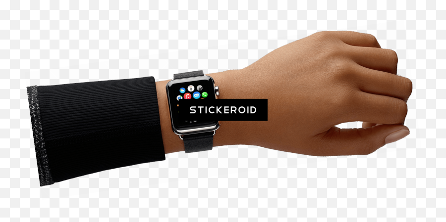 Download Apple Watch Hand - Muzzano Original Sili Wristband Emoji,Apple Watch Png