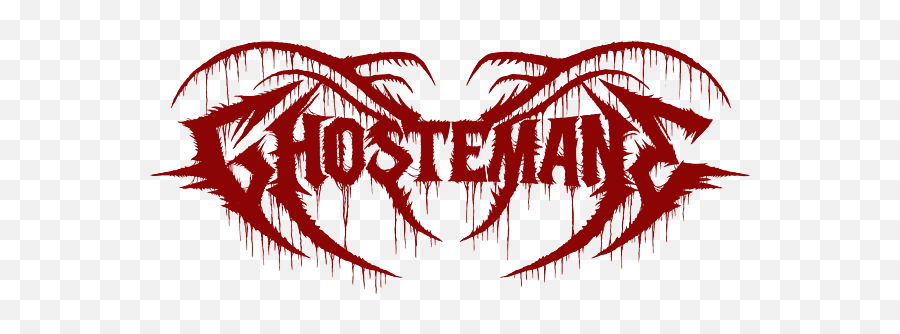 Ghostemane Logo Greeting Card For Sale By Red Veles Emoji,Greeting Card Clipart