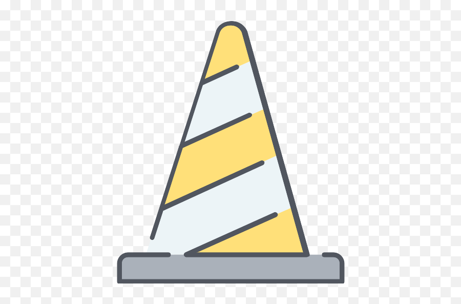 Traffic Cone Construction And Tools Vector Svg Icon - Png Emoji,Construction Cone Clipart