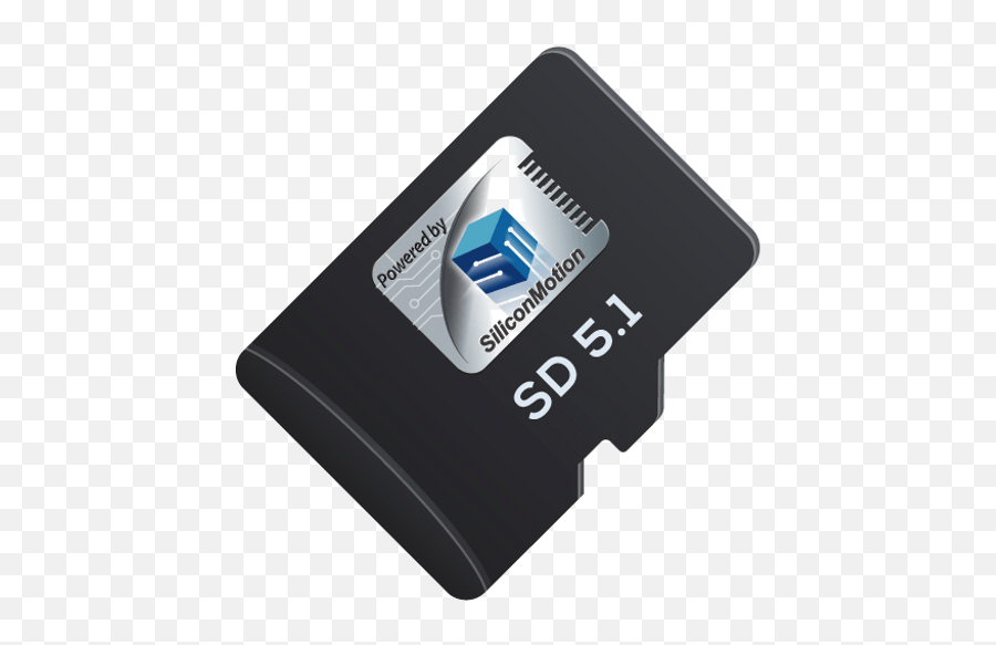 Silicon Motion Announces Industryu0027s First Sd 51 - Compliant Emoji,Sd Card Logo