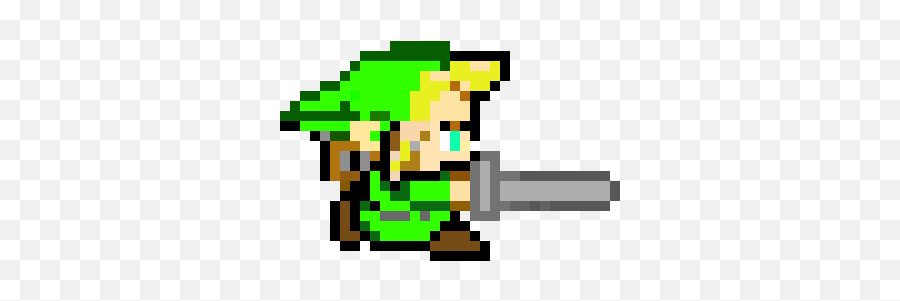 Pixel Art Link Pixel Art Maker - Link Zelda Pixel Emoji,Link Png