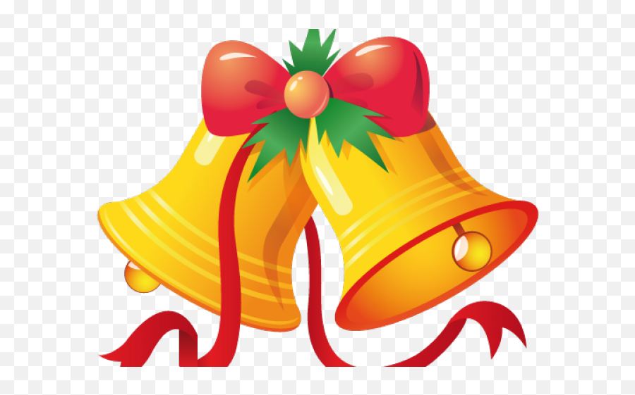 Download Bell Clipart Jingle Bells - Clipart Christmas Bell Png Emoji,Christmas Bells Clipart