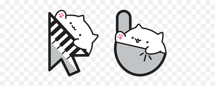 Bongo Cat Cursor - Bongo Cat Cursor Emoji,Bongo Cat Png