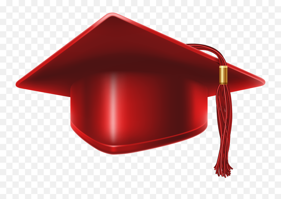 Library Of Graduation Clip Art Library Download Red Png - Transparent Background Red Graduation Cap Emoji,Graduation Clipart