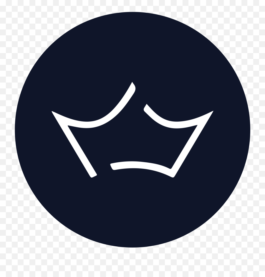 Crown Logo - Dot Emoji,Crown Logos