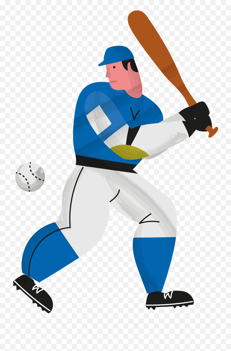 Baseball Player Clipart - Player Emoji,Baseball Player Clipart