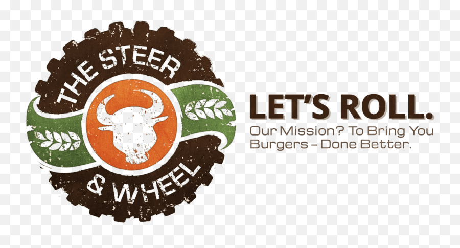 The Steer U0026 Wheel Burger Food Truck Pittsburgh - Steer And Wheel Food Truck Emoji,Wheel Logo