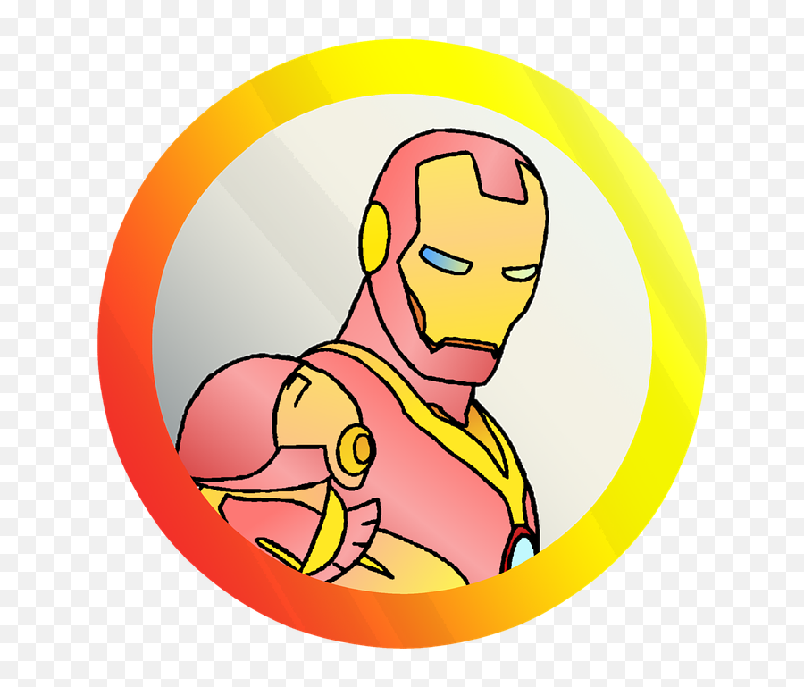 Download Iron Man Clipart Npg - Sketsa Iron Man Full Size Iron Man Vector Sketch Emoji,Iron Clipart