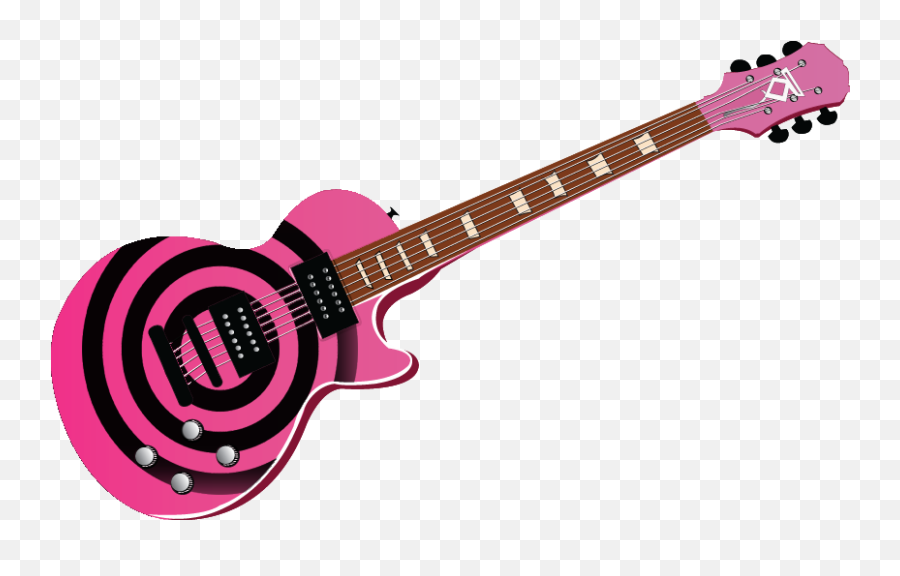 Acoustic Guitar Vector Png - 80s Guitar Png Emoji,80's Clipart