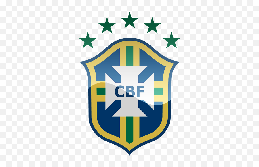 Brazil Football Logo Png - Brazil Football Logo Transparent Emoji,Football Png