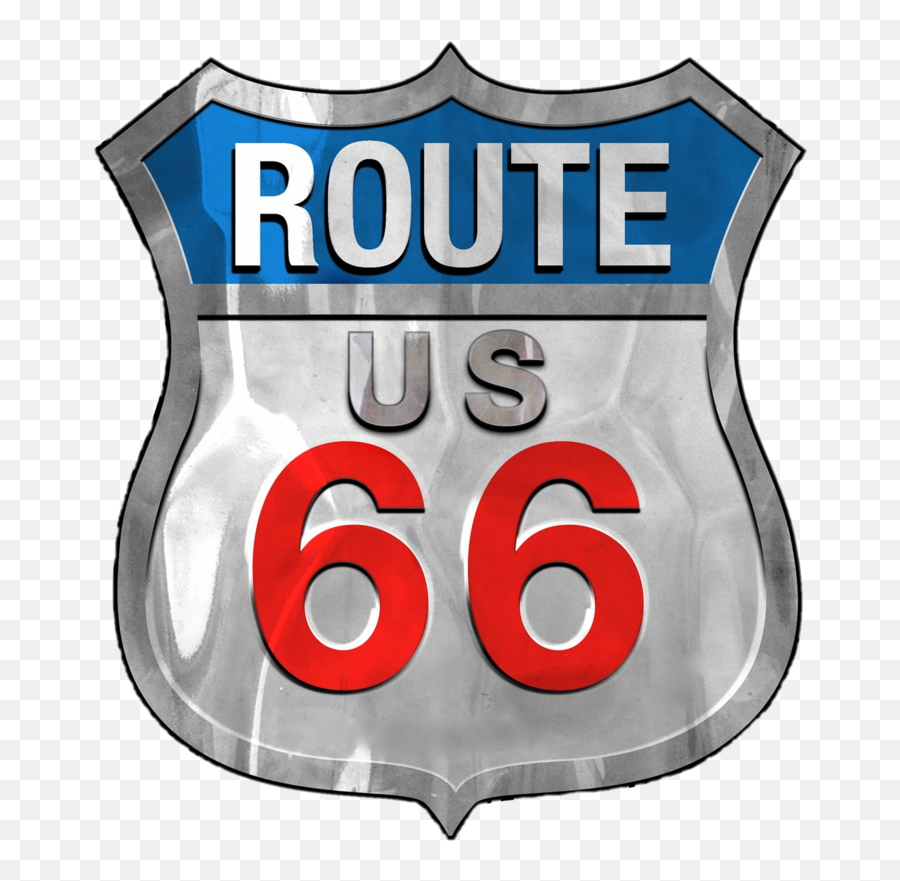 Sign - Cars Route 66 Png Emoji,Route 66 Logo