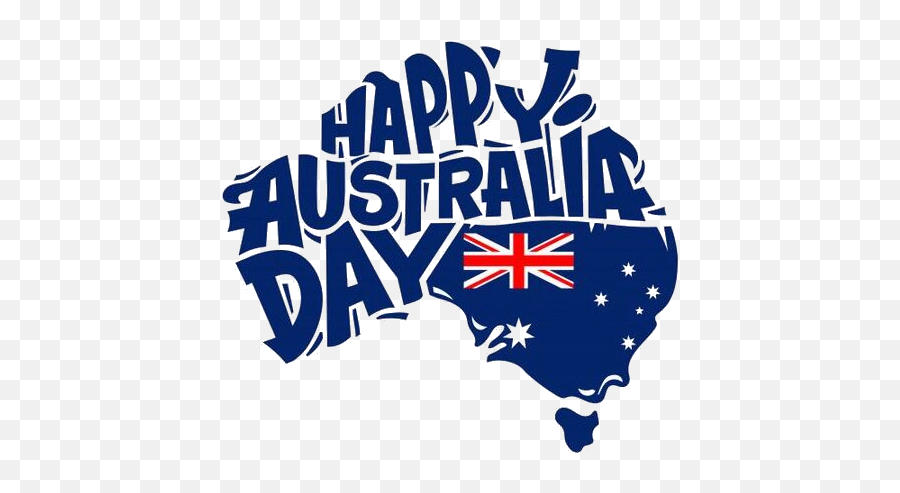 Australia Flag Map Images - Transparent Happy Australia Day Emoji,Flag Png