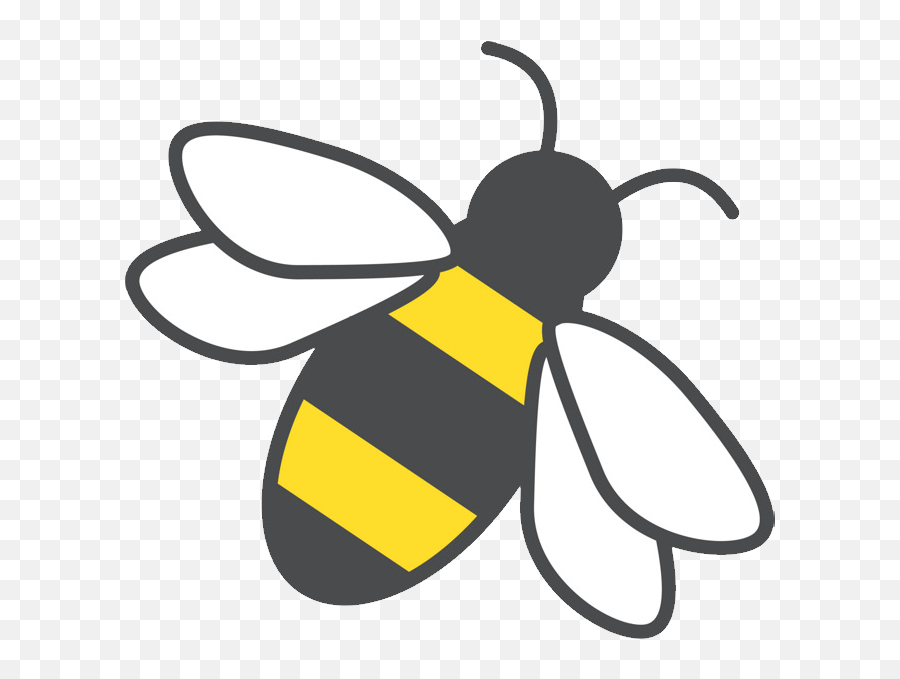 Bee Png - Simple Bee Template Emoji,Bee Png