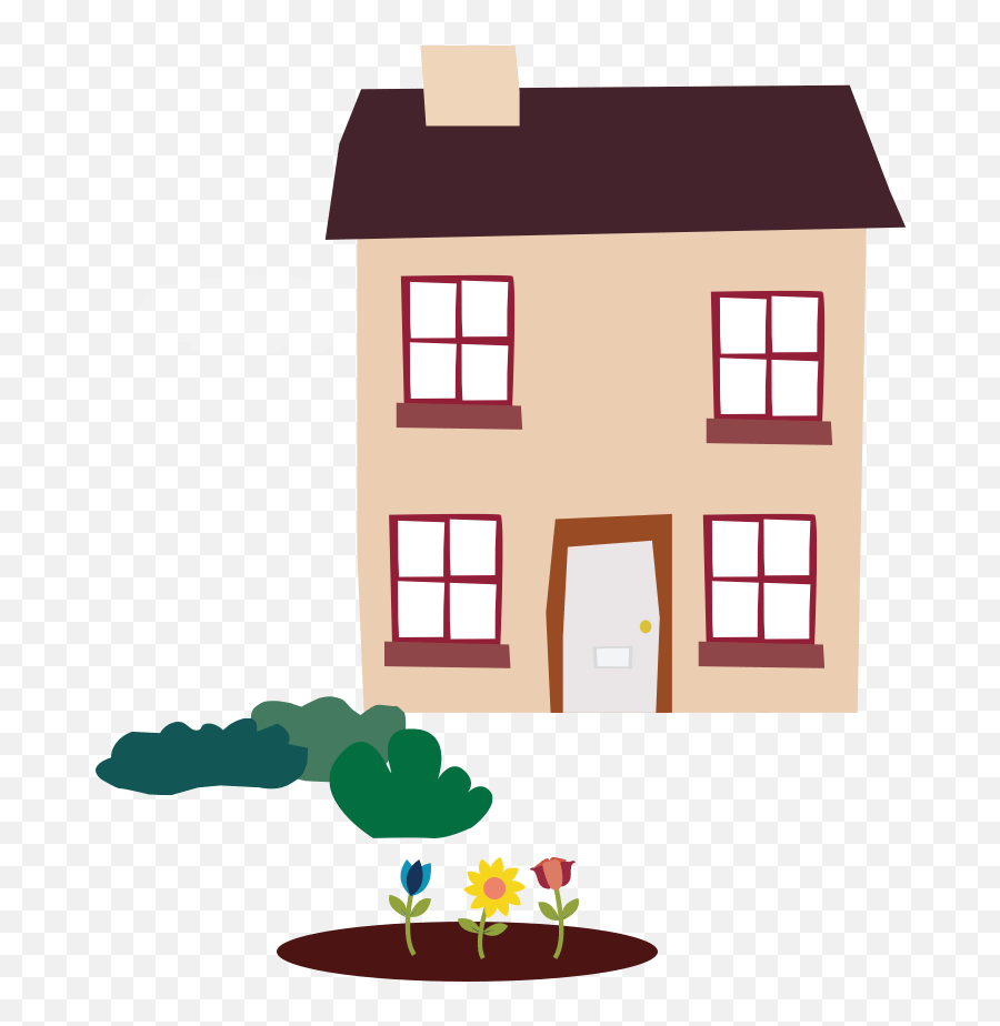 Waving Neighbours House Clipart - Full Size Clipart Vertical Emoji,Waving Clipart