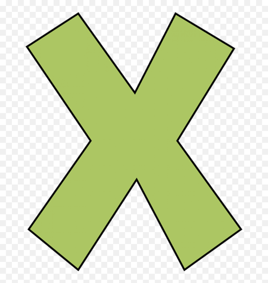 Clip Art X - Letter X Clip Art Emoji,X Clipart