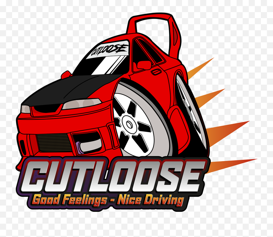Sticker Decal Designs For Cutloose Car Drifting Club On Emoji,Car With Snake Logo
