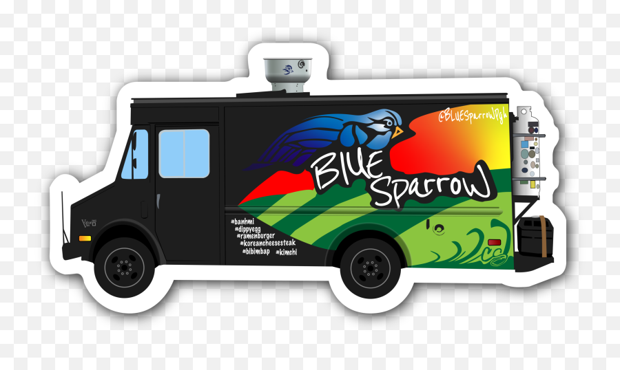 Food Truck U2014 Blue Sparrow Emoji,Trucks Png