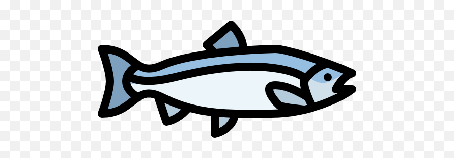 Salmon - Free Animals Icons Emoji,Salmon Transparent Background