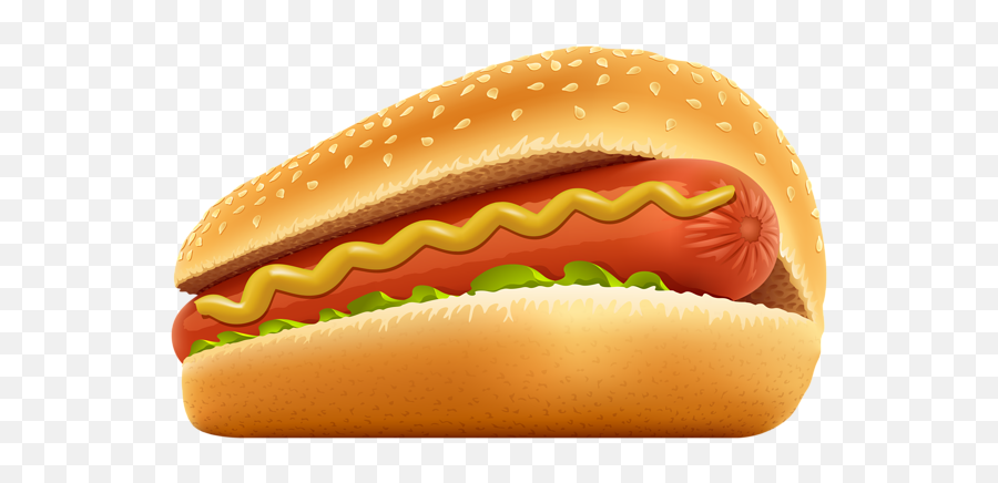 Hot Dog Png Clip Art - Hot Dog Png Transparente Emoji,Hot Dog Clipart