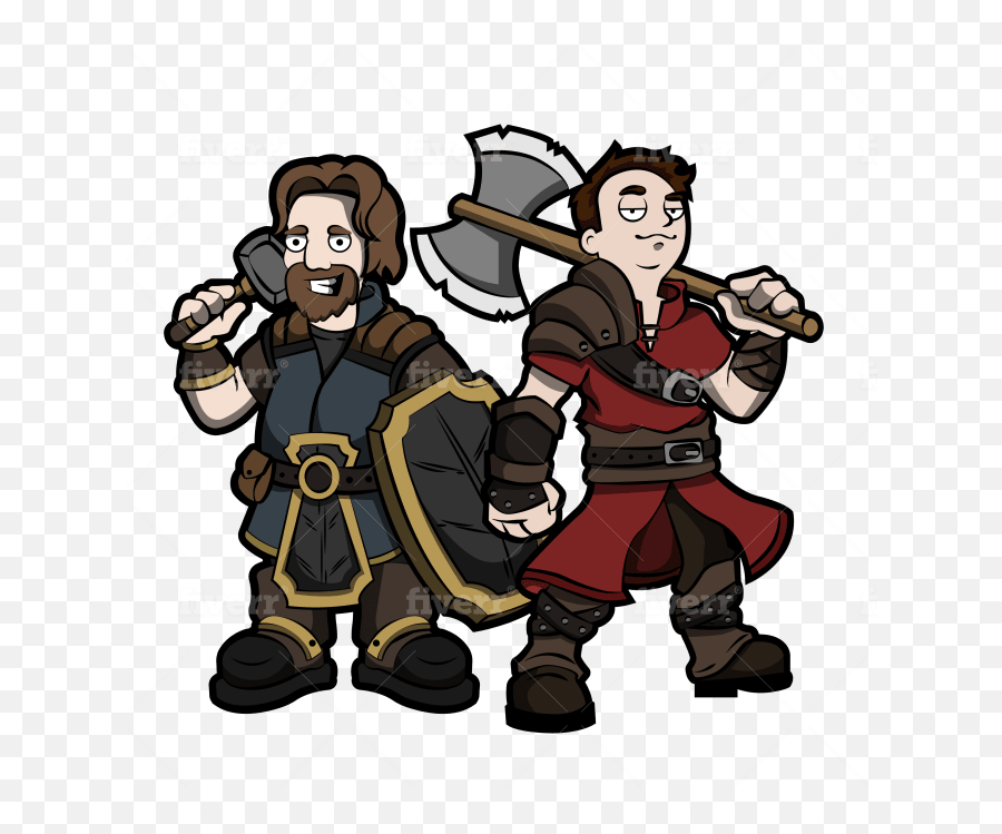 Draw You As A Medieval Rpg Video Game Character By Emoji,Video Game Character Png