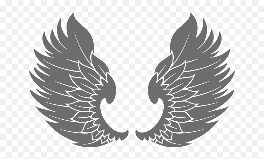 Angel Wings Free Svg Cutting File - Svgheartcom Angel Wing Svg Free Emoji,Angel Wings Clipart