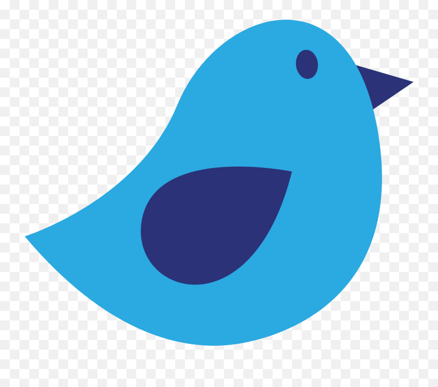 Free Twitter Logo Silhouette Download Free Clip Art Free - Cute Bird Vector Png Emoji,Twitter Logo