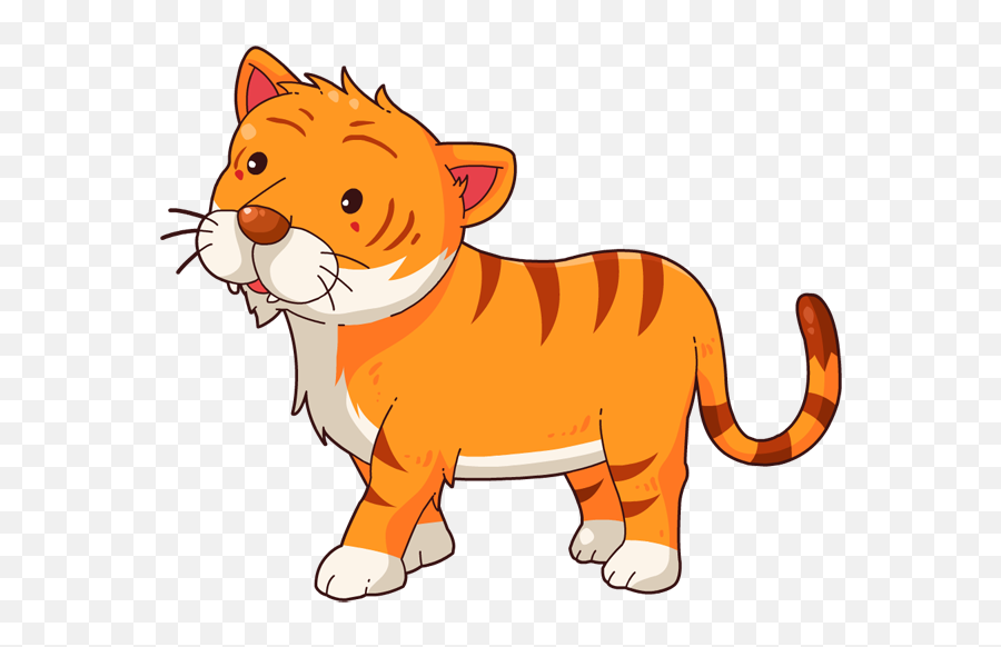 Good Clipart Tiger Good Tiger Transparent Free For Download - Cute Tiger Clipart Hd Emoji,Tiger Clipart