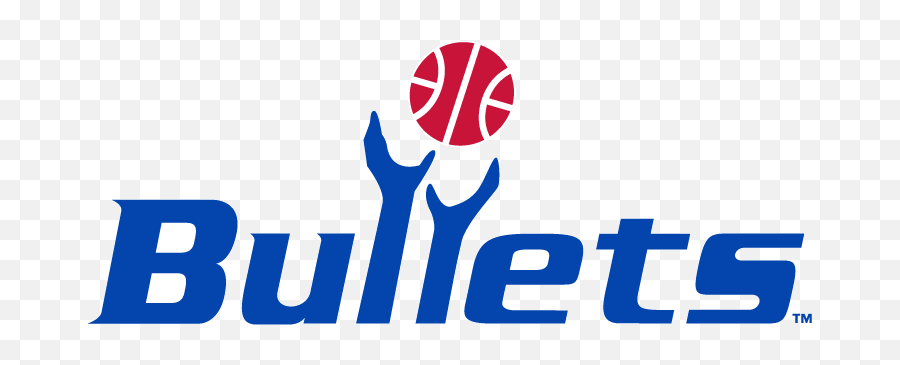 Washington Bullets Primary Logo - National Basketball Washington Bullets Emoji,Washington Nationals Logo