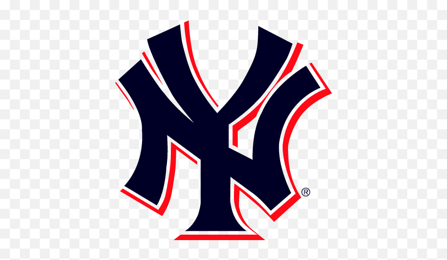New York Yankees Logo 2 Colours - Logo Yankees Png Emoji,New York Yankees Logo