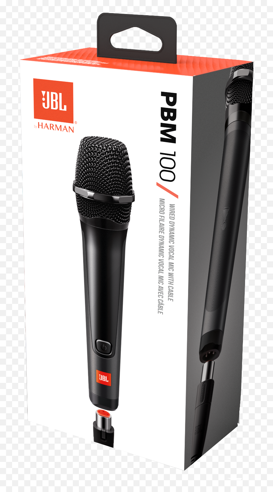 Jbl Pbm100 Wired Microphone Wired Dynamic Vocal Mic With Cable - Pbm100 Wired Dynamic Vocal Mic With Cable Emoji,Microfono Png