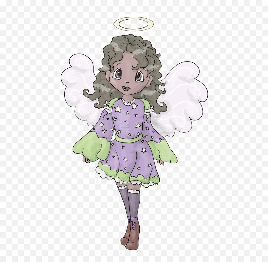 Christmas Angel Clipart Free Download Transparent Png - Fairy Emoji,Christmas Angel Clipart