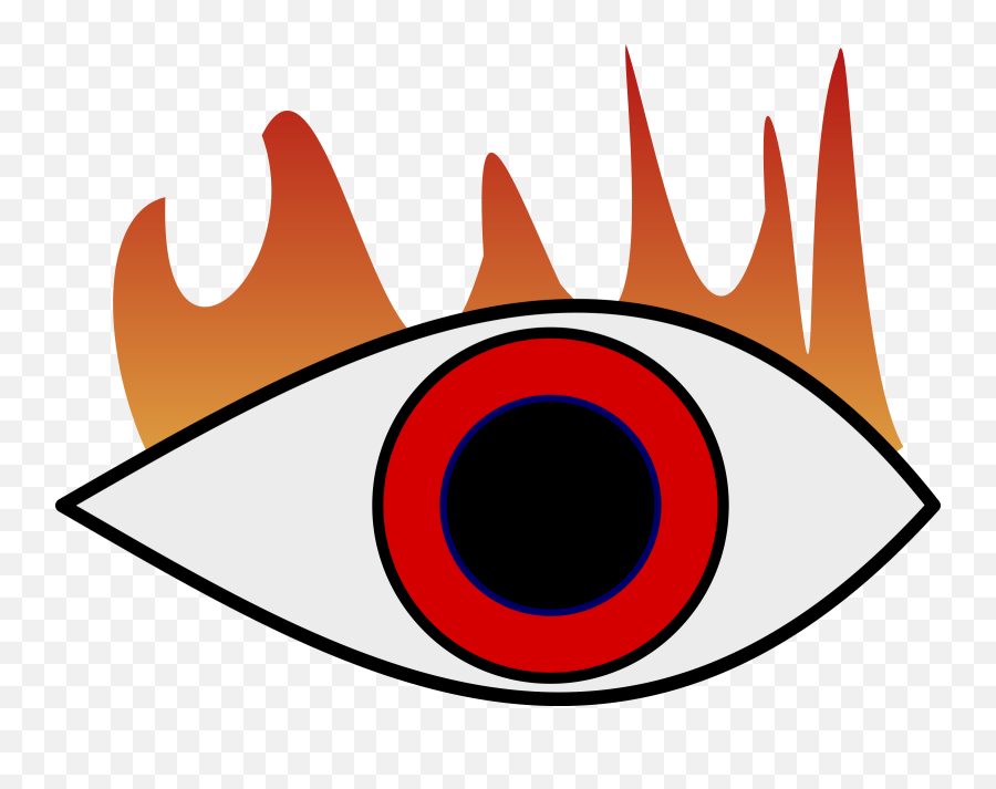 Burning Eye - Eye Pain Clip Art Emoji,Pain Clipart