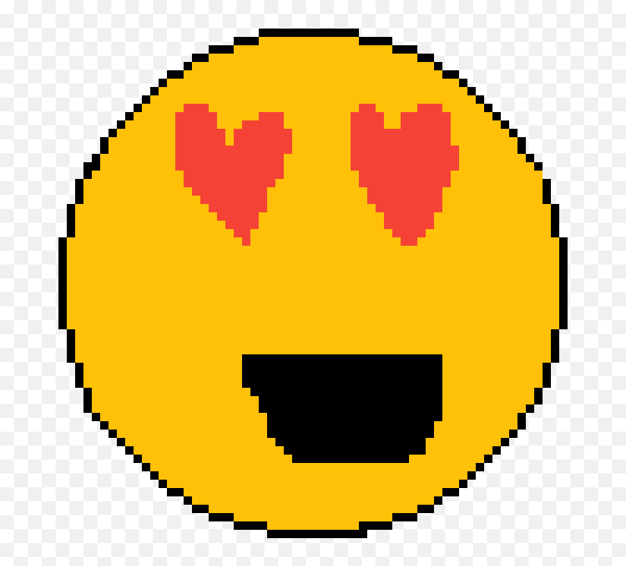Heart Eye Emoji - Destiny Traveler Pixel Art Full Size Png,Eye Emoji Png
